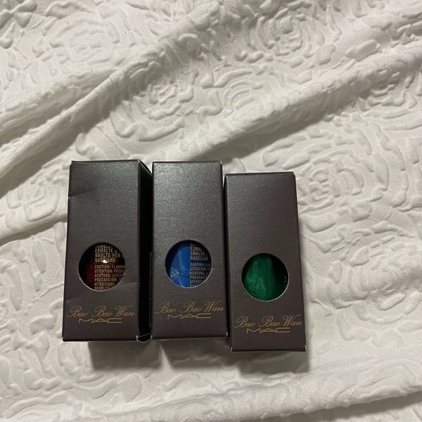 MAC Bao Bao Wan Nail Polish Set of 3