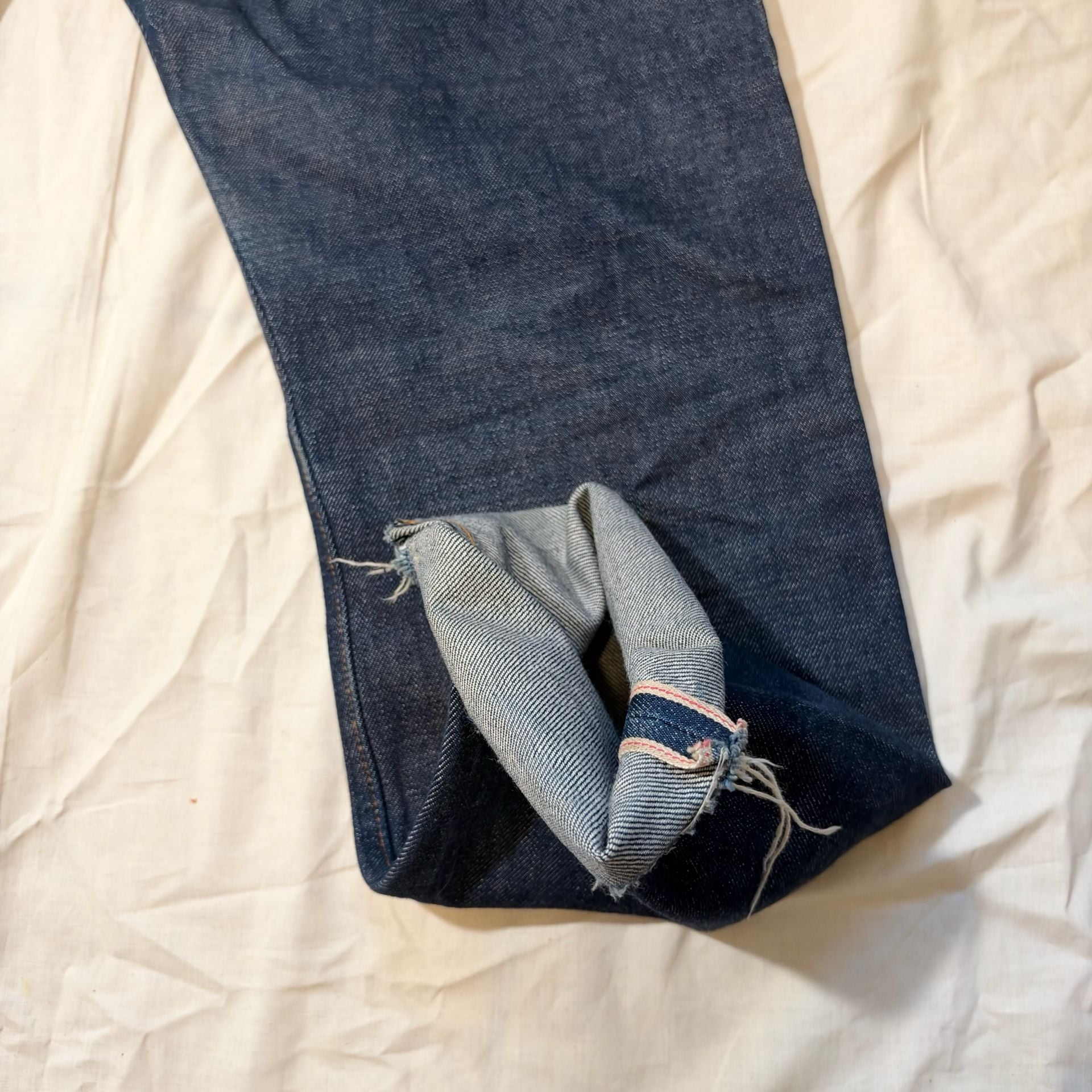 A.P.C. Jean Standard Raw Indigo Denim Jeans Size 31x25 6