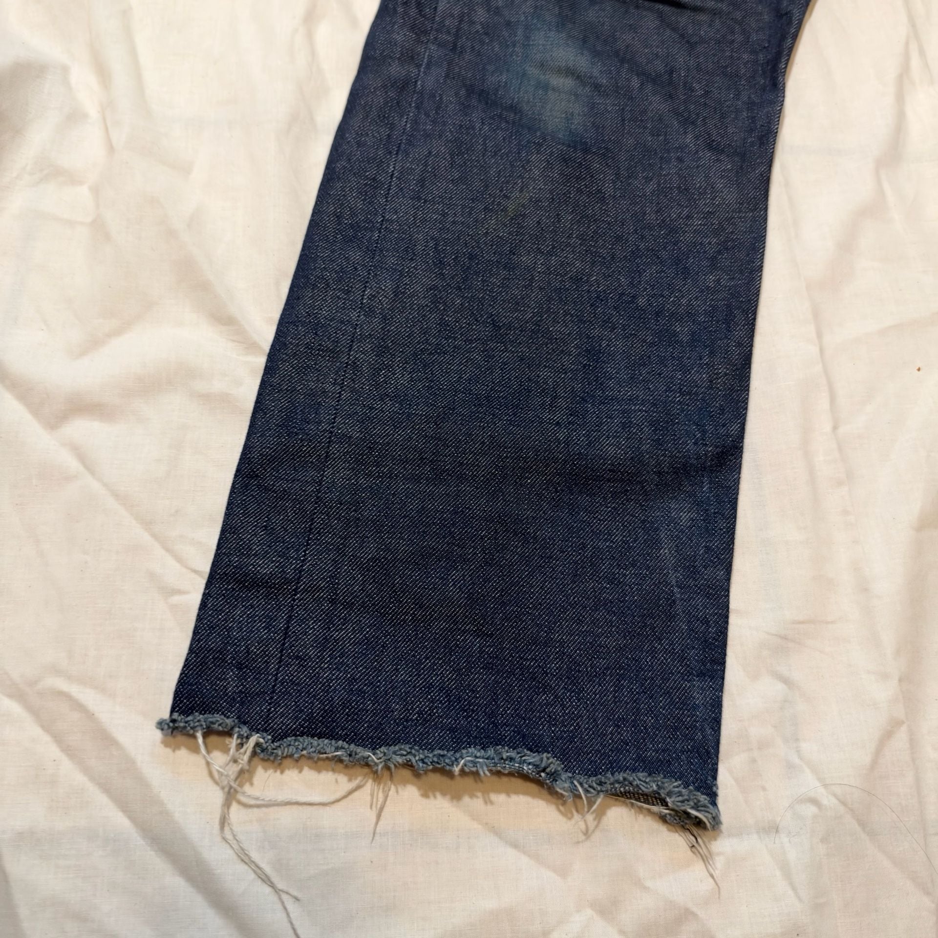 A.P.C. Jean Standard Raw Indigo Denim Jeans Size 31x25 7