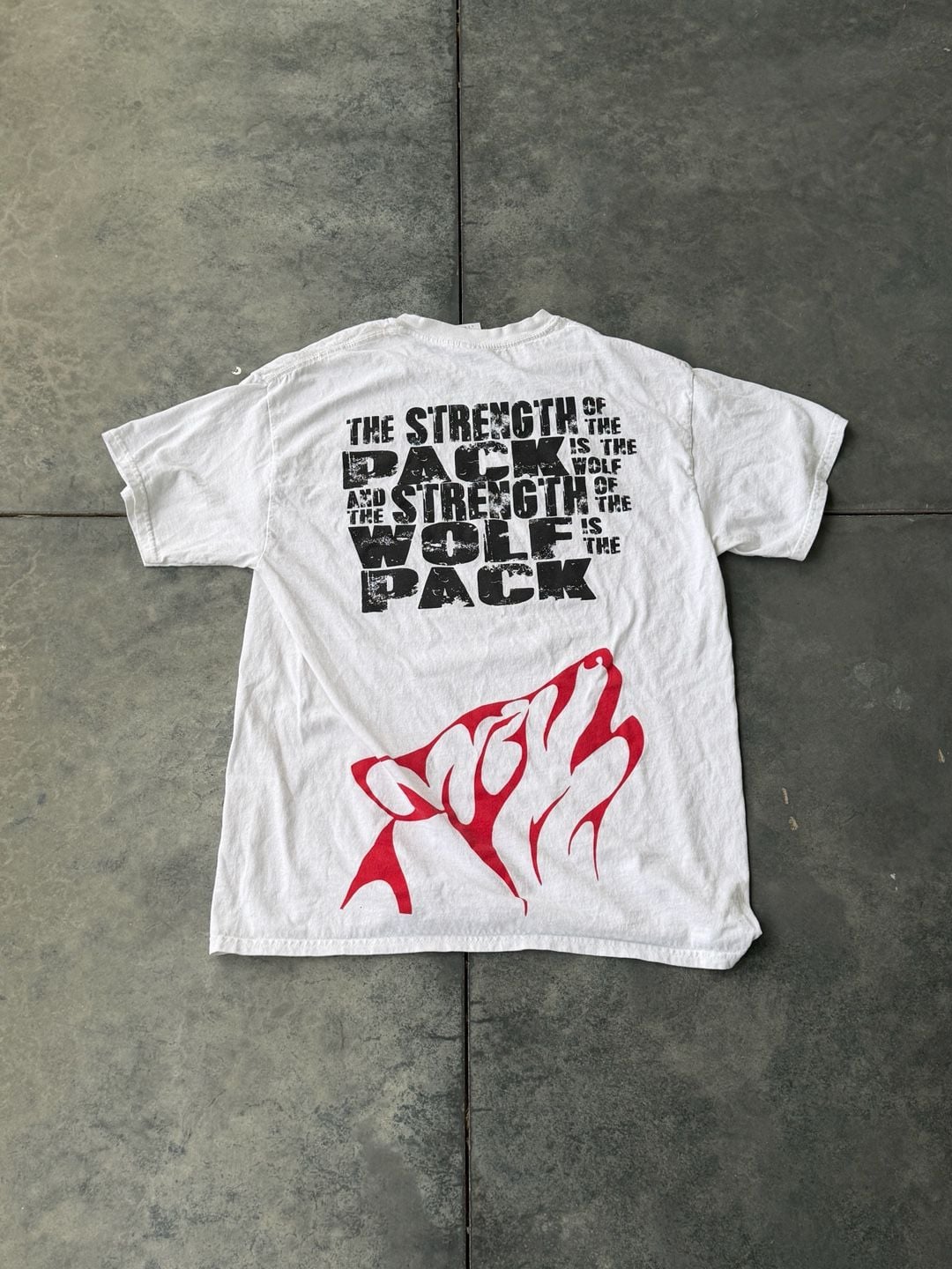 Vintage NC State Wolfpack Football Camp T Shirt L Gildan 90s NCAA College Red 5