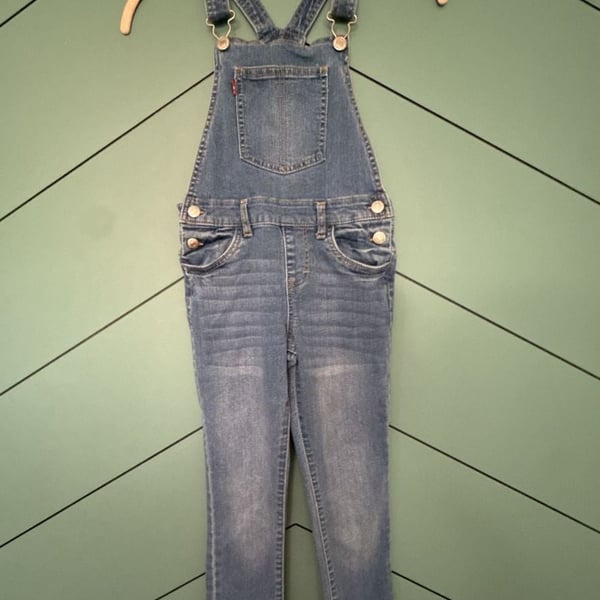 Levi's Overall Size 6X REG Blue Denim Jeans