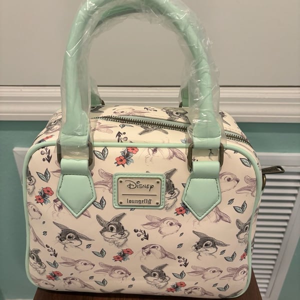 Loungefly Disney Thumper & Flowers Crossbody Satchel Bag New