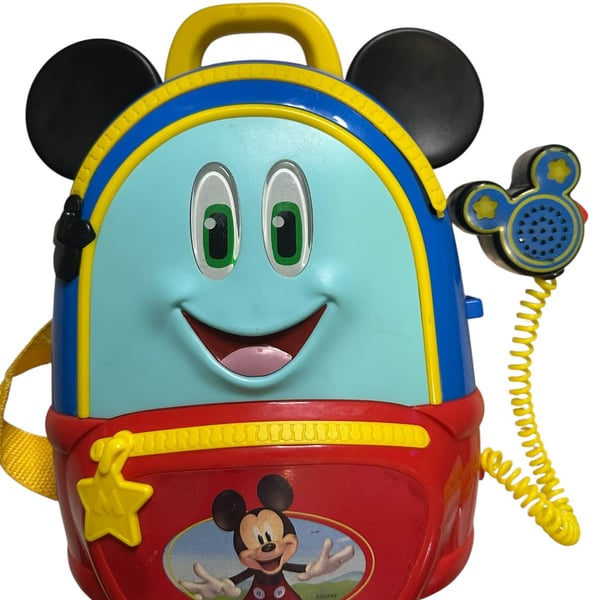 Disney Mickey Mouse Funhouse Adventures Backpack Pretend Play Toy