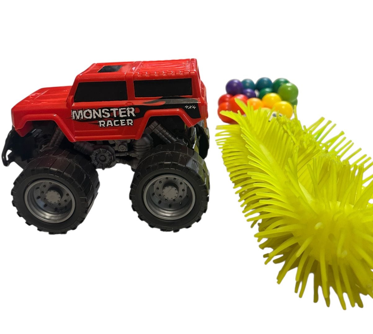 Sensory Toys Assortment Fidget Hedgehog Truck Caterpillar Ball Toy Set 2