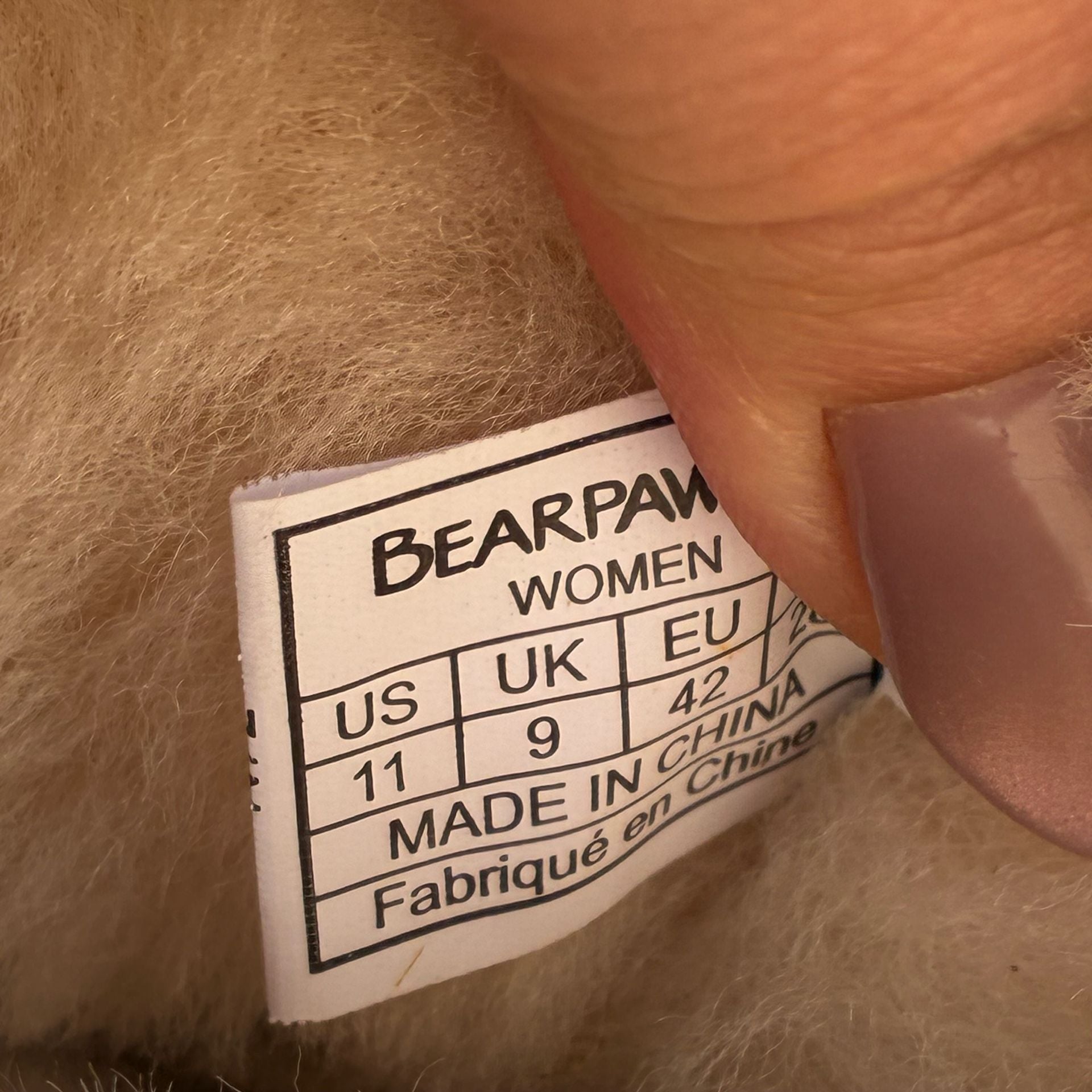 Bearpaw Women’s Size 11 Chestnut Suede Shearling Lined Winter Boots 7