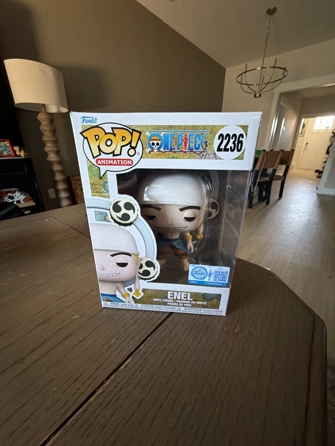Funko Pop Animation One Piece Enel Vinyl Figure 2236 1