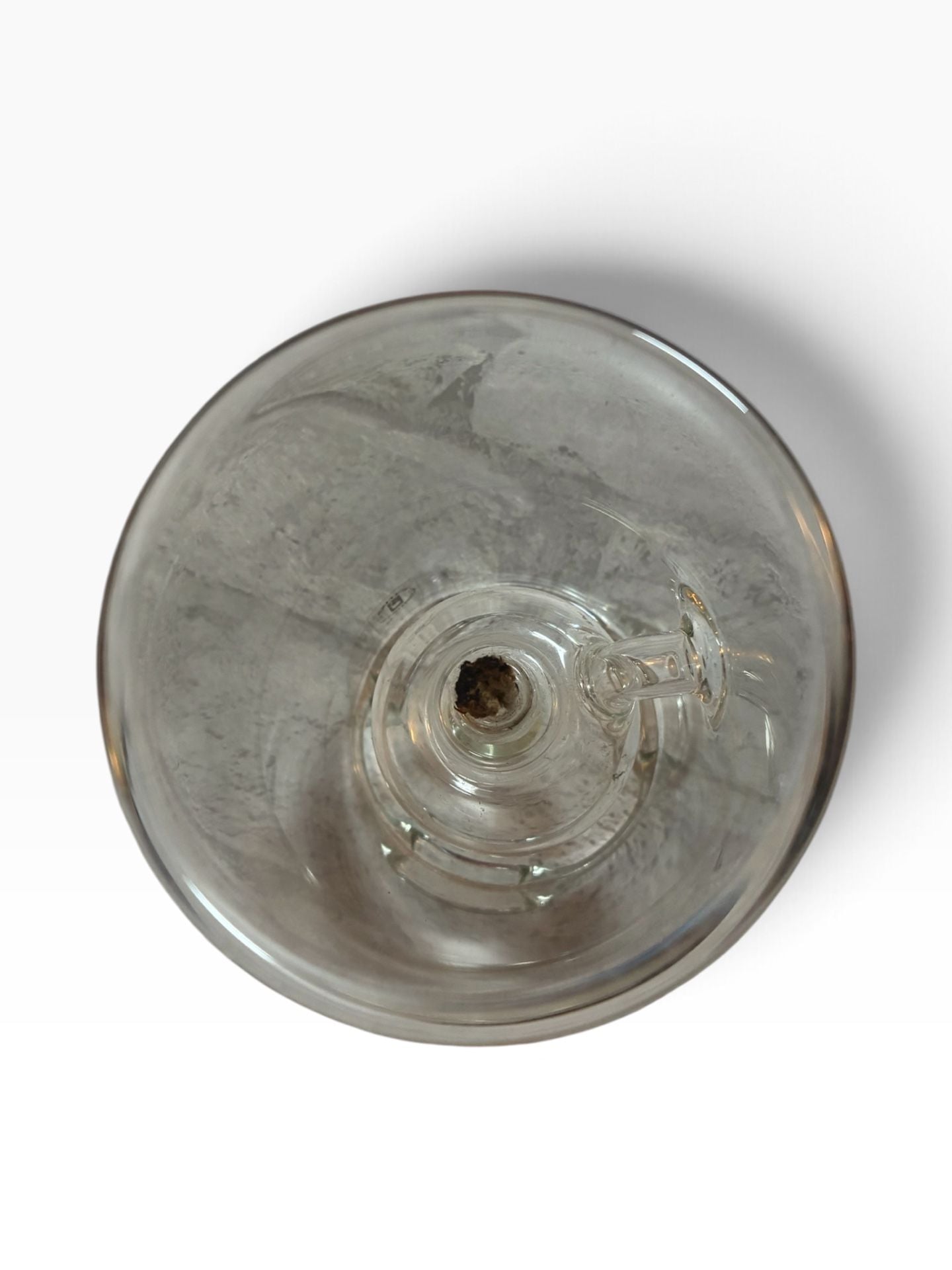 Wolfard Glassblowing Co. Hand Blown Glass Oil Lamp Clear 5