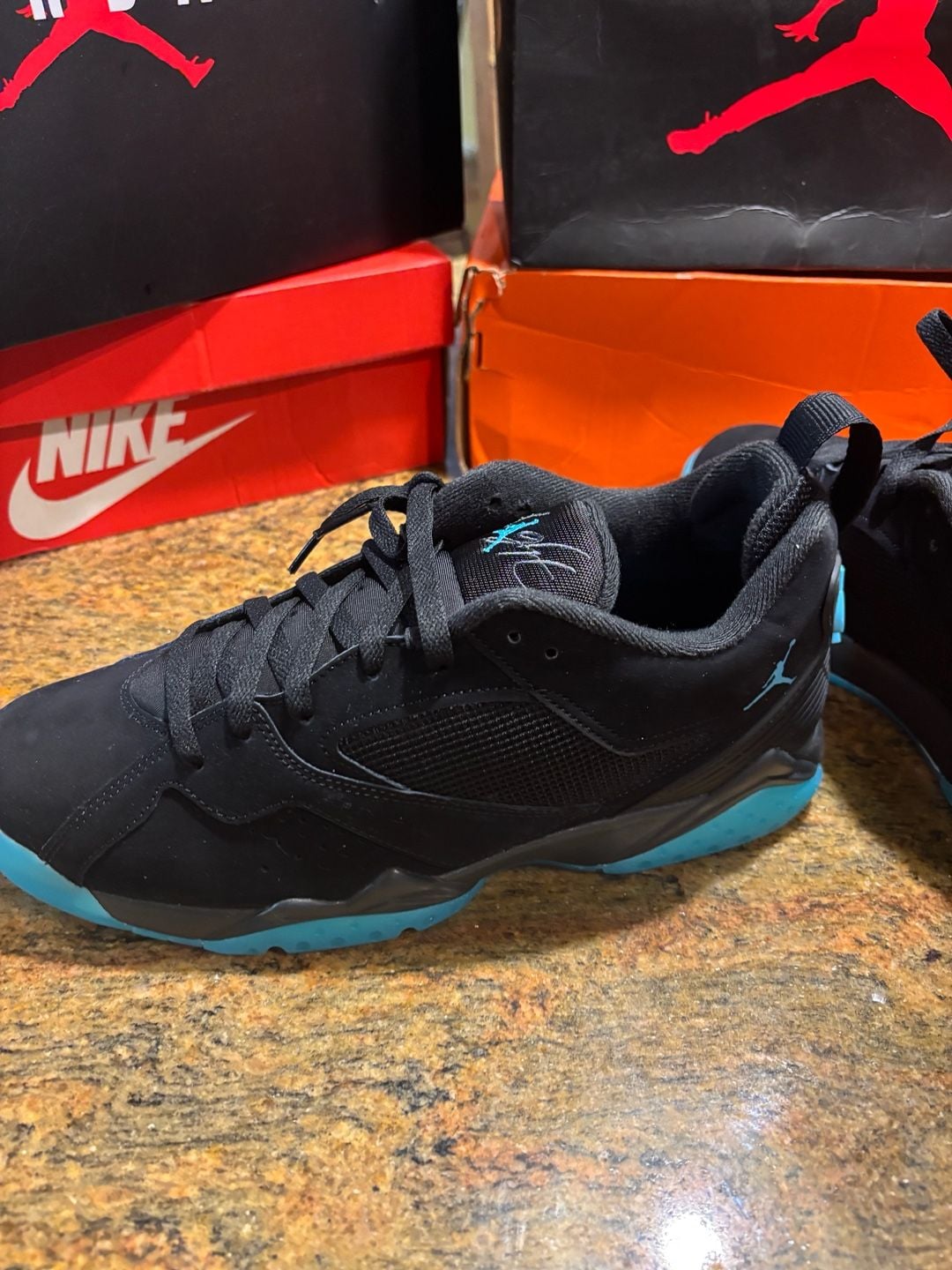 Jordan MVP 92 Size 10 Black Gamma Blue Anthracite 2