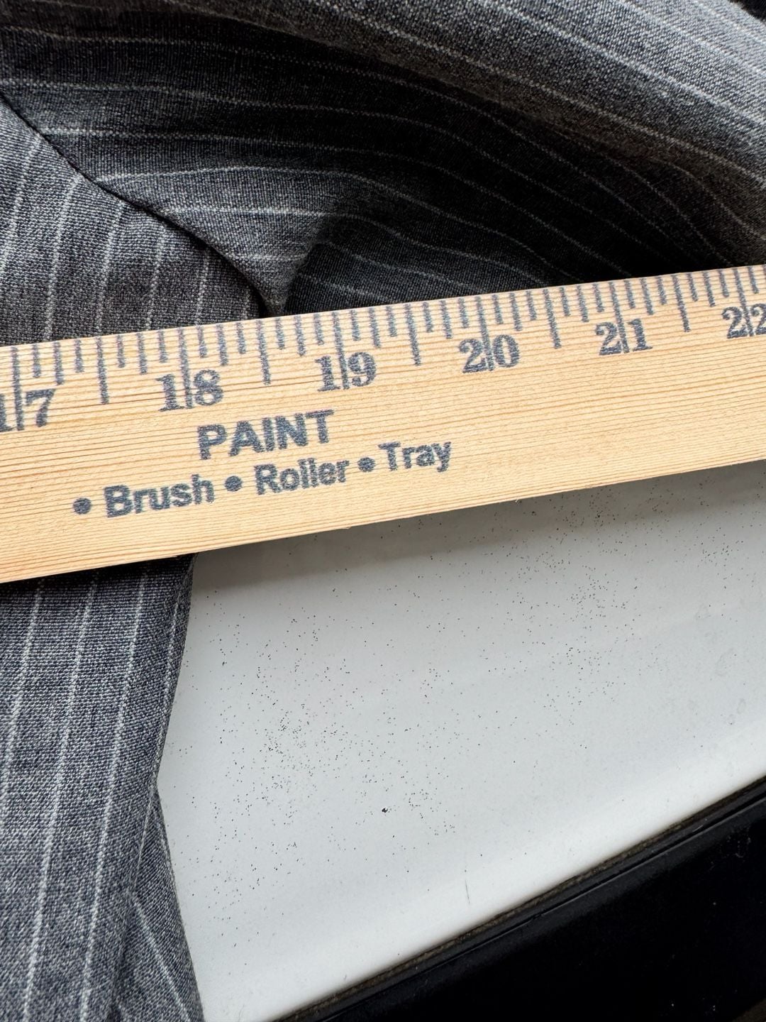 Vintage Pinstripe Grey Suit Jacket Blazer 7