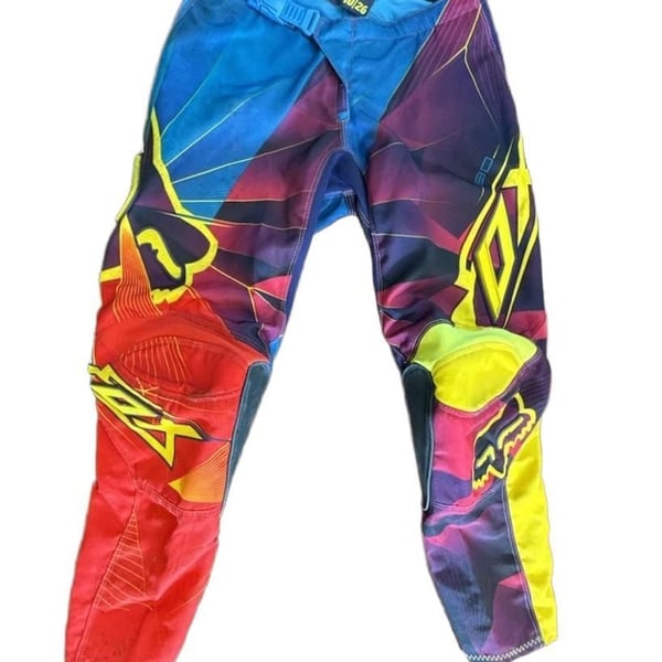 Fox Racing 180 Size 10/26 Motocross Pants Multicolor