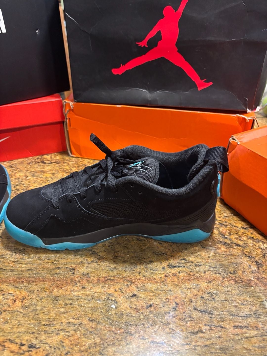 Jordan MVP 92 Size 10 Black Gamma Blue Anthracite 3