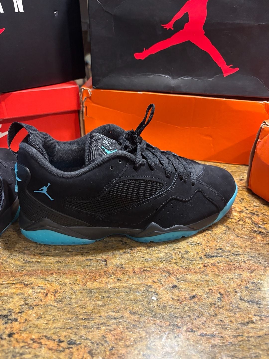 Jordan MVP 92 Size 10 Black Gamma Blue Anthracite 4