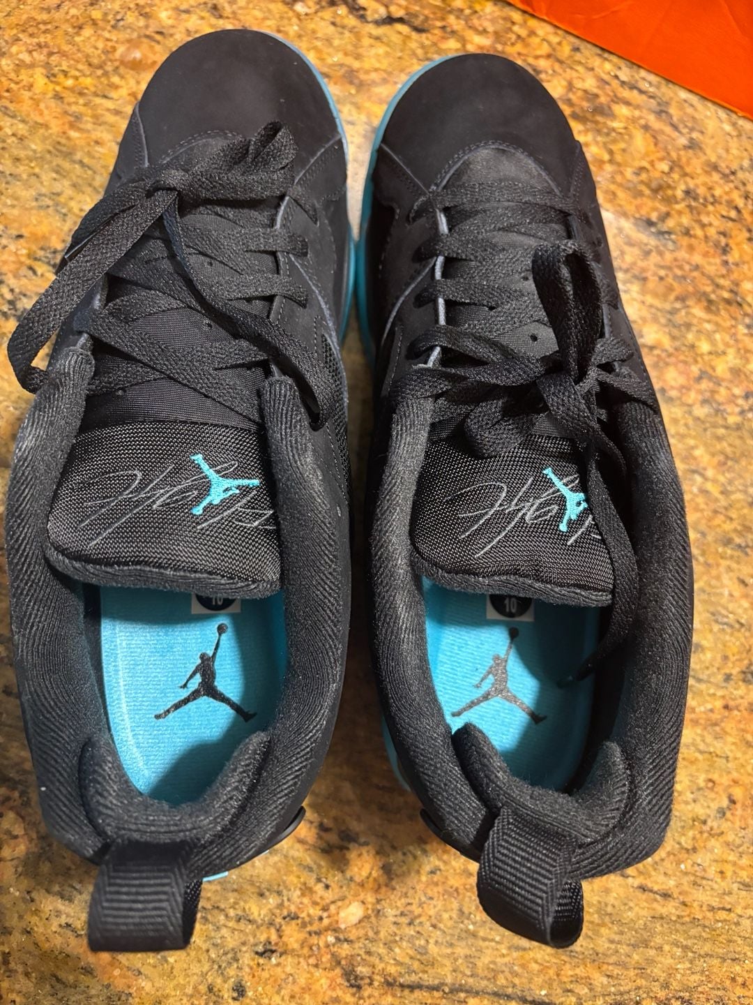Jordan MVP 92 Size 10 Black Gamma Blue Anthracite 7