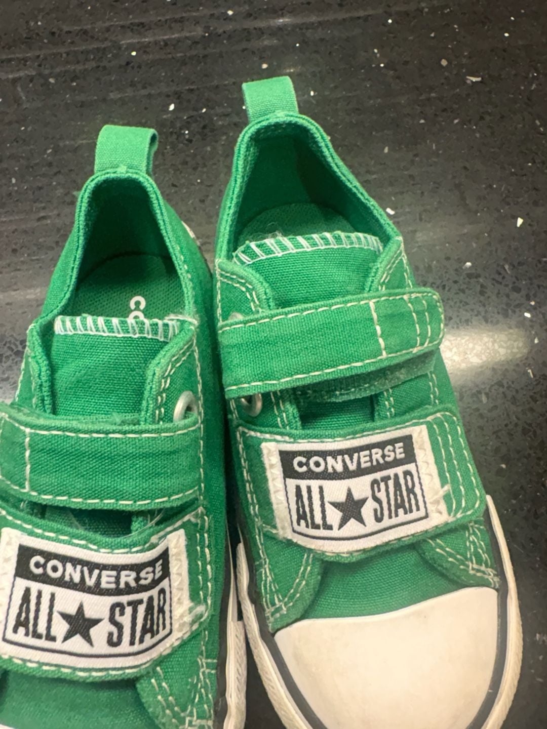 Converse Chuck Taylor All Star EasyOn Size 8 Green Toddler Sneakers 3
