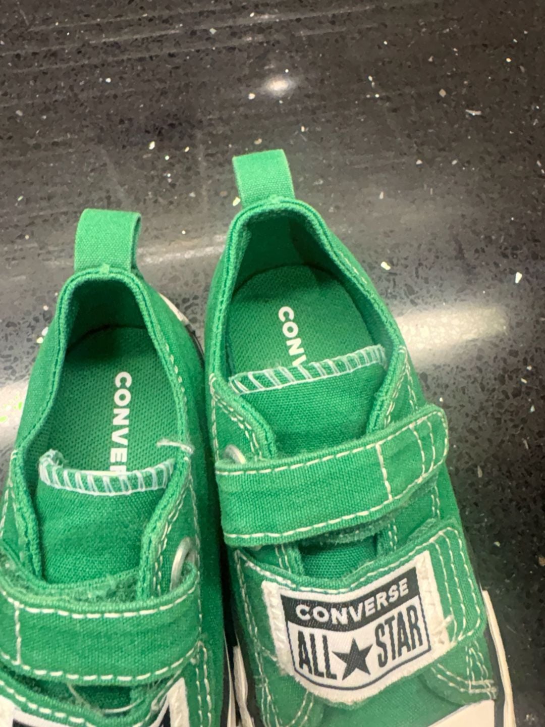 Converse Chuck Taylor All Star EasyOn Size 8 Green Toddler Sneakers 4