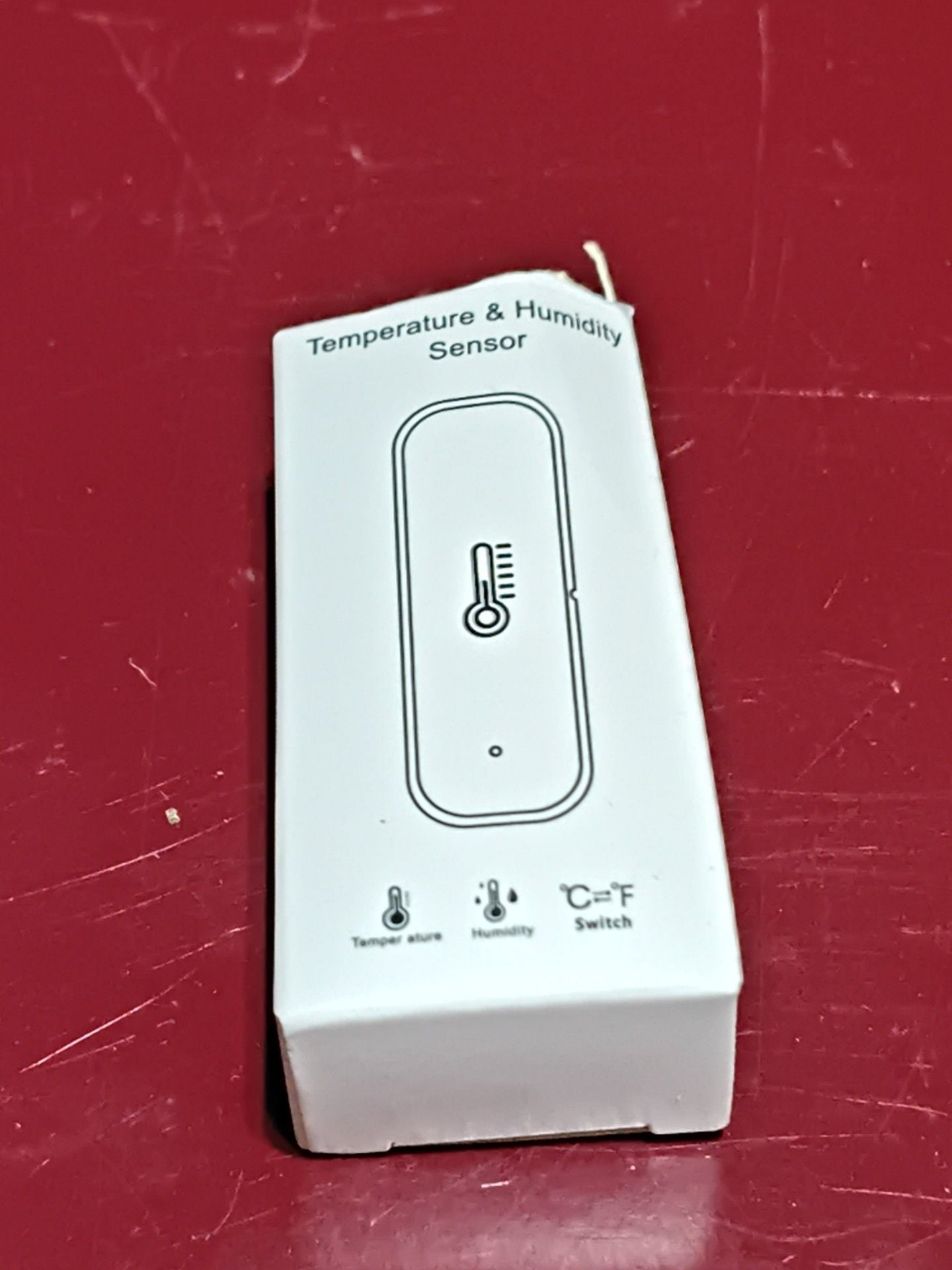 Tuya Smart WiFi Temperature and Humidity Sensor White 1