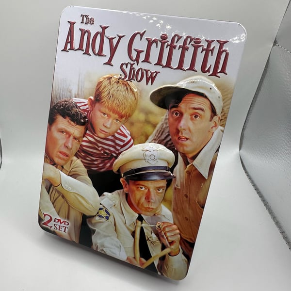 The Andy Griffith Show 2 DVD Set Collectible Tin 12 Episodes Tested Working