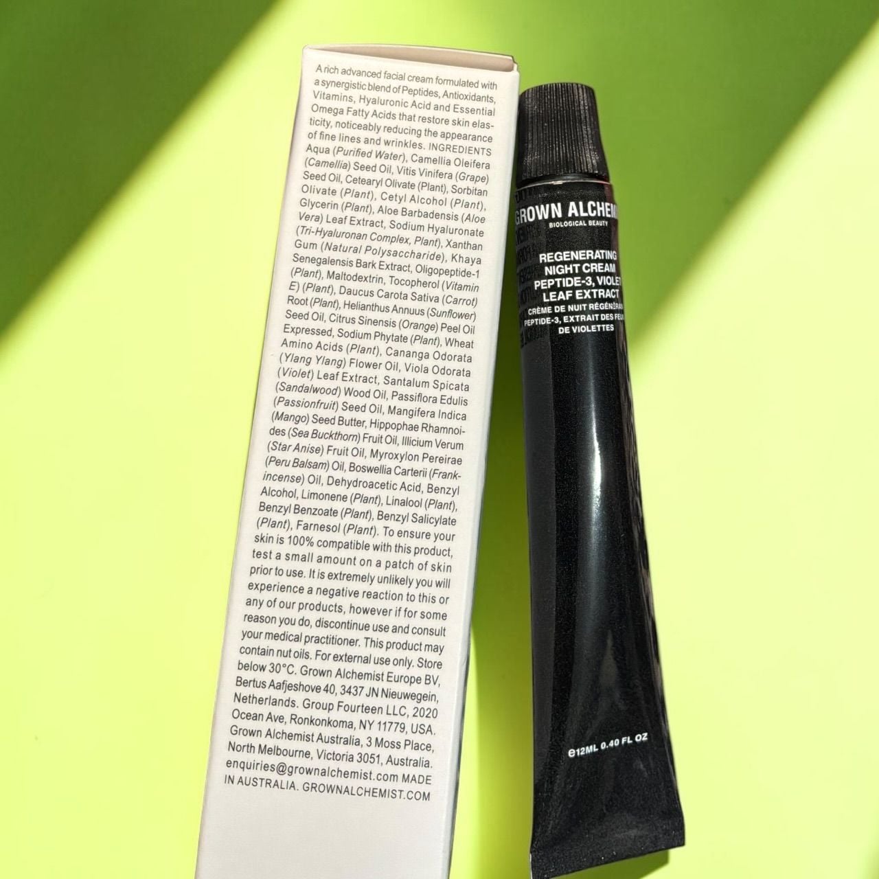 Grown Alchemist Regenerating Night Cream Peptide-0.4oz/12ml 1