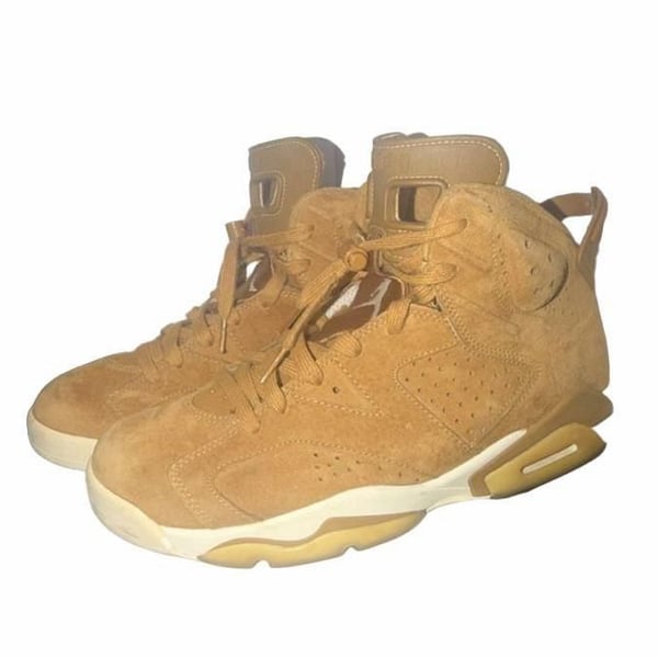 Nike Air Jordan 6 Retro Wheat Golden Harvest Sneakers