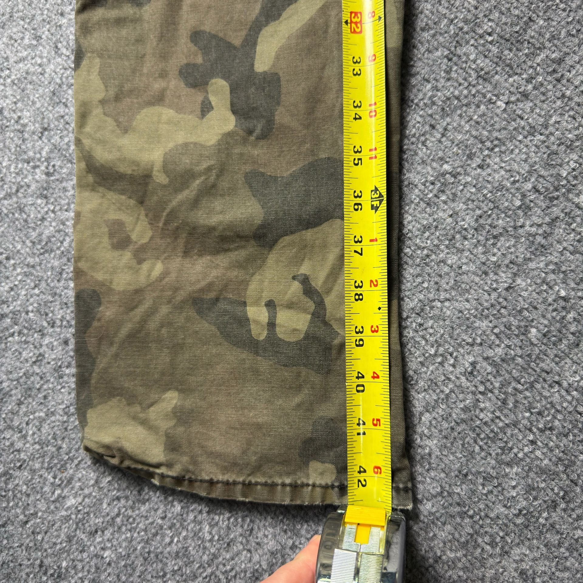 True Religion Geno Camo Jeans Size 32 Green Cotton 8