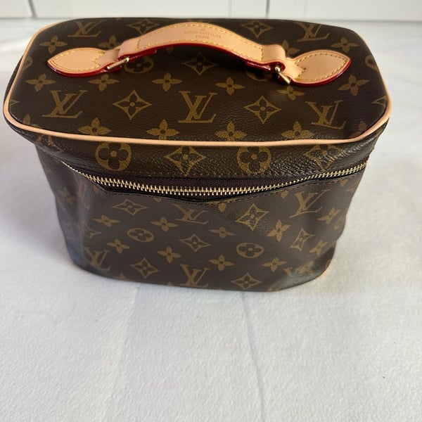 Louis Vuitton Nice BB Vanity Bag Monogram Canvas