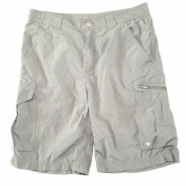 Columbia Silver Ridge Cargo Shorts Size 30W 10L Green
