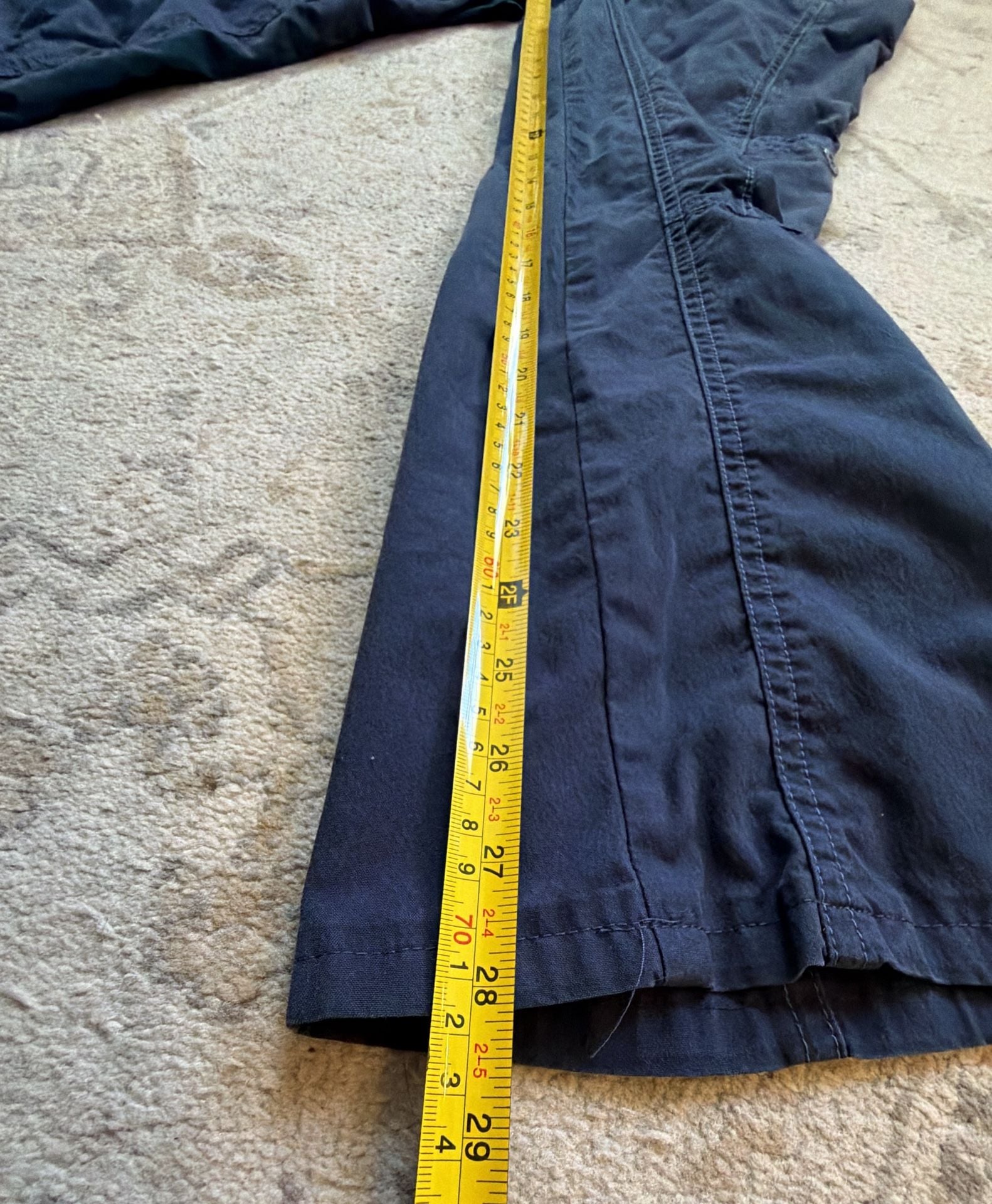 Kuhl Cargo Pants Size 2 Reg Blue Hiking Outdoor 5