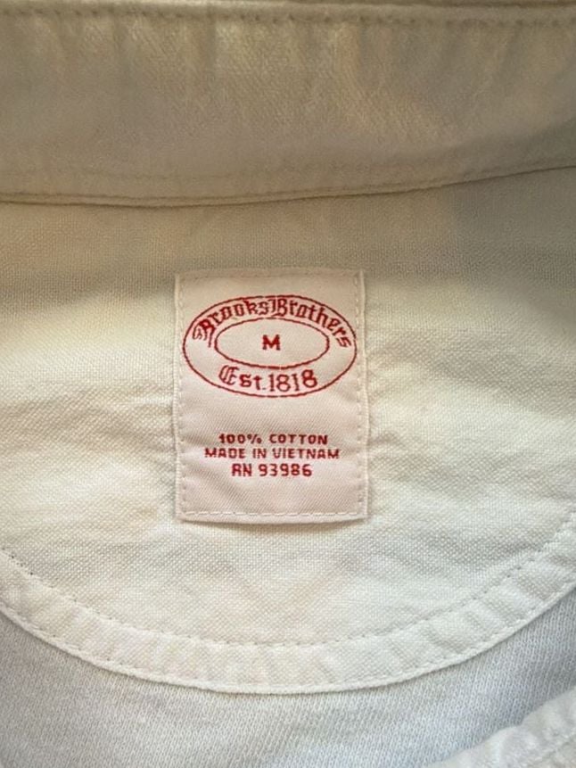 Brooks Brothers Striped Rugby Shirt Size M Pullover Sweatshirt 6