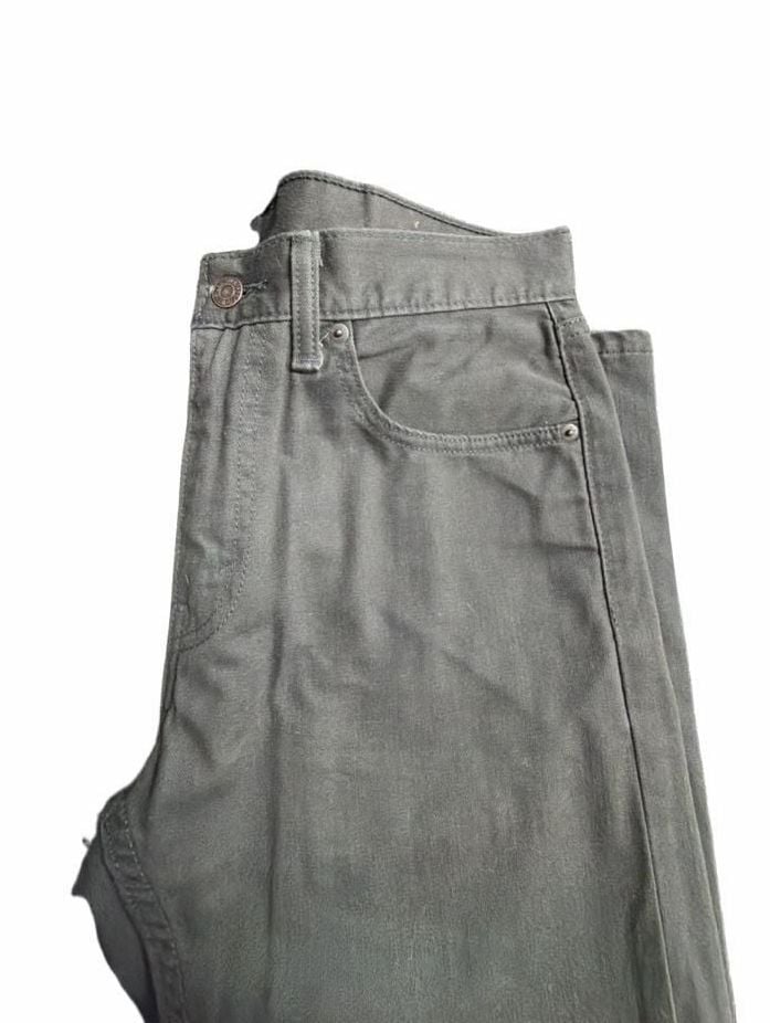 Levi's 505 Jeans Size 30x30 Gray Regular Fit Straight Leg Pants 4
