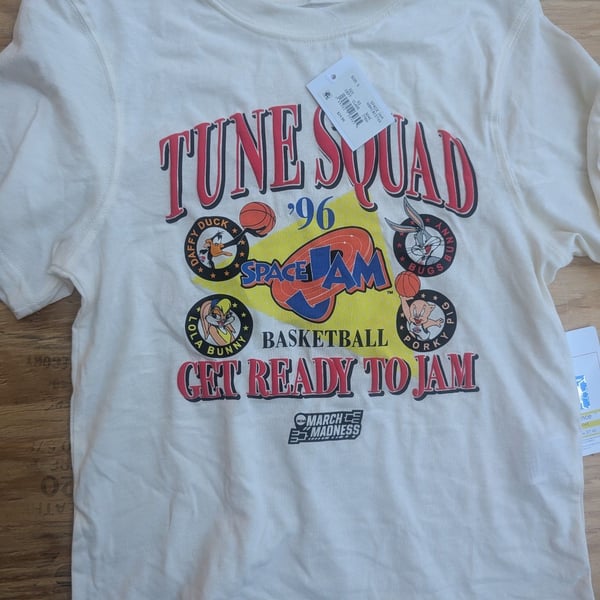 Champion Space Jam Tune Squad T-Shirt Size child M White