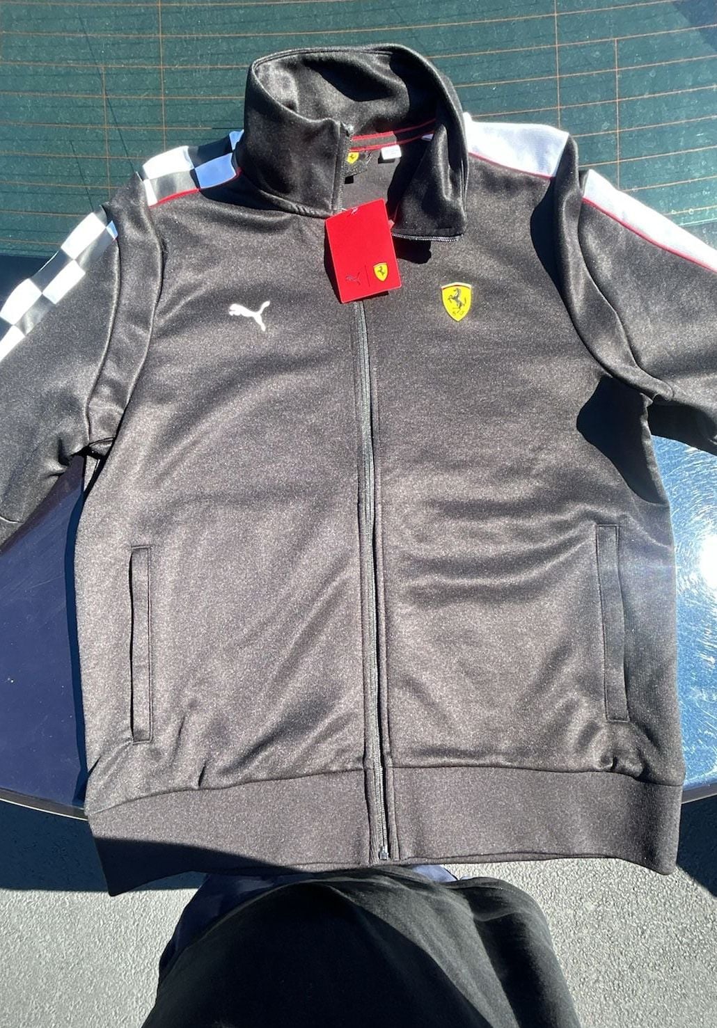 Puma Scuderia Ferrari Track Jacket Size L Black 2