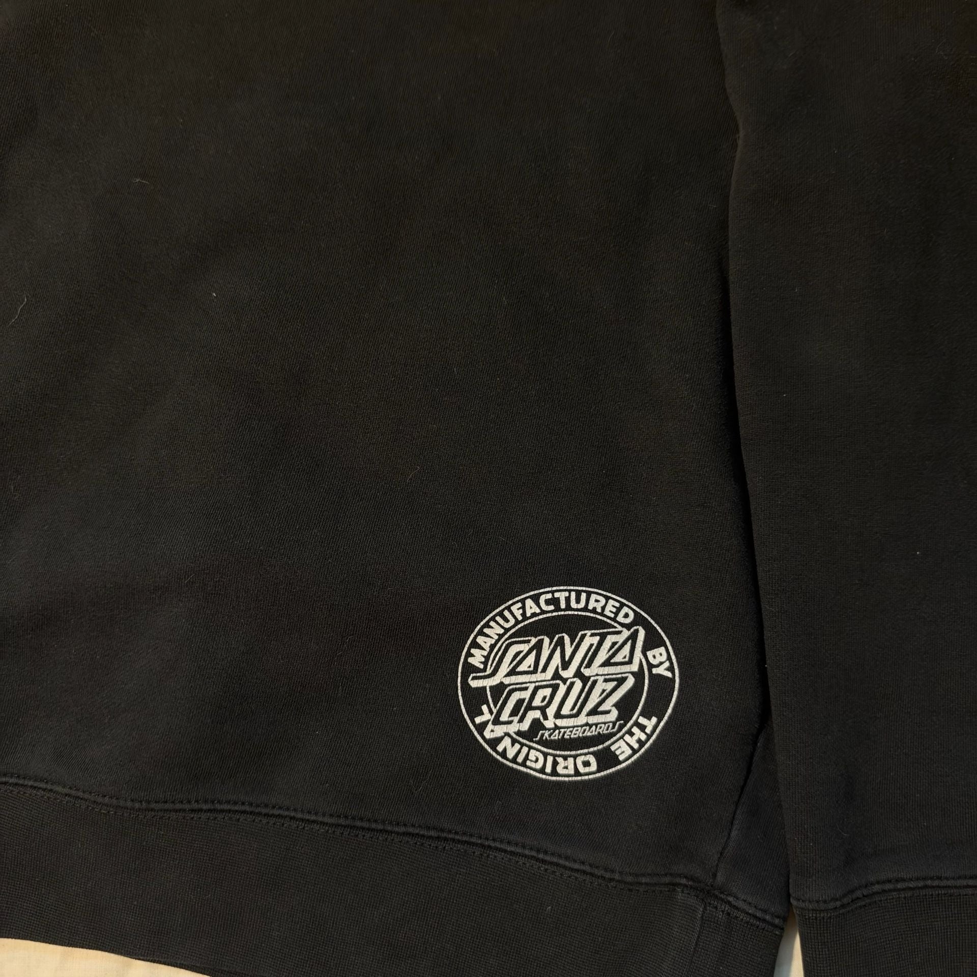 Santa Cruz Hoodie Size L Black Lighthouse Graphic Pullover 7