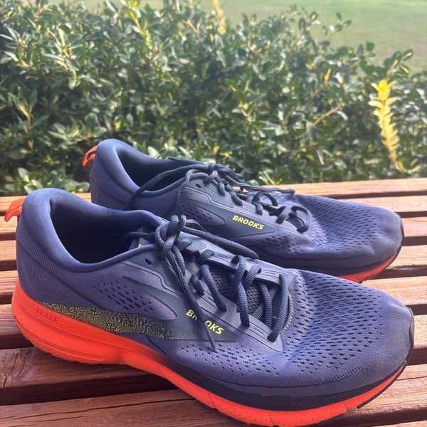 Brooks Trace 3 Running Shoes Navy Orange