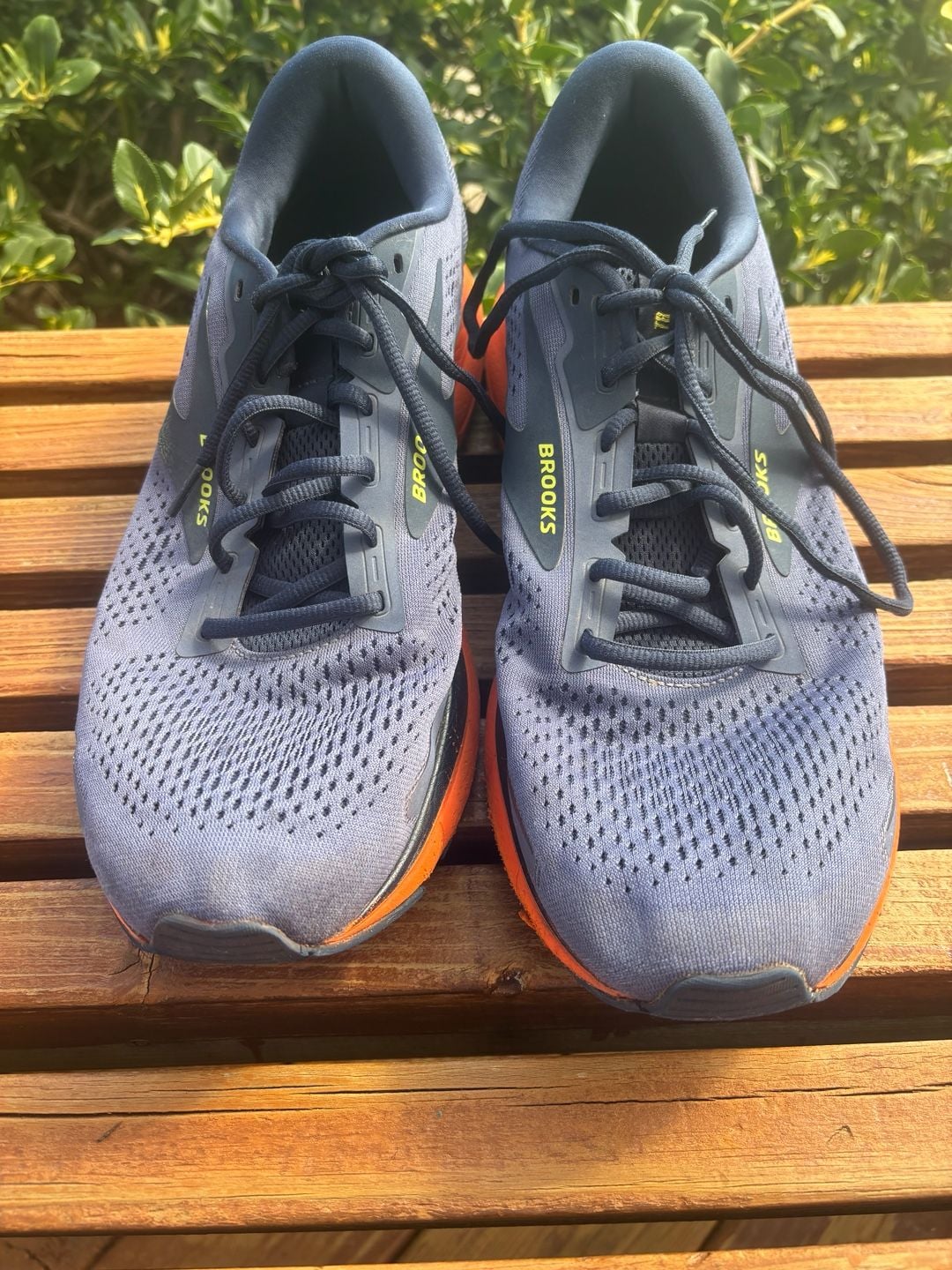 Brooks Trace 3 Running Shoes Navy Orange 3