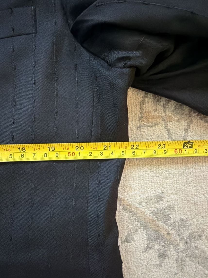 Versace Classic Blazer Jacket Black Wool 4