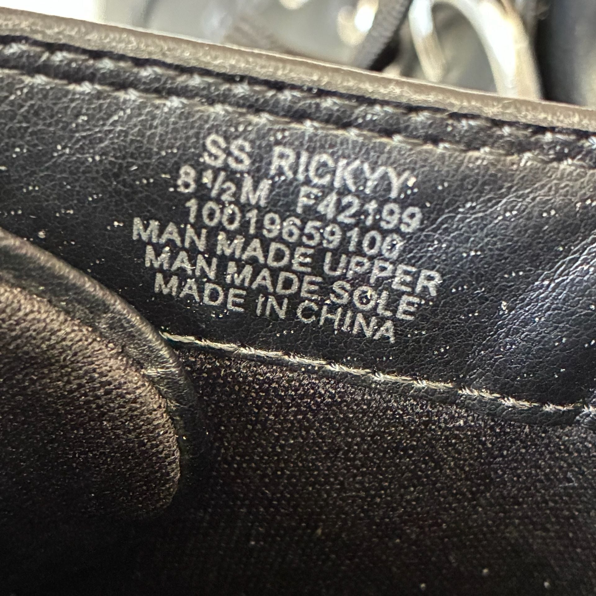 Sun + Stone Ricky Women’s Combat Boots Lug Sole Buckle Size 8.5 Black 9