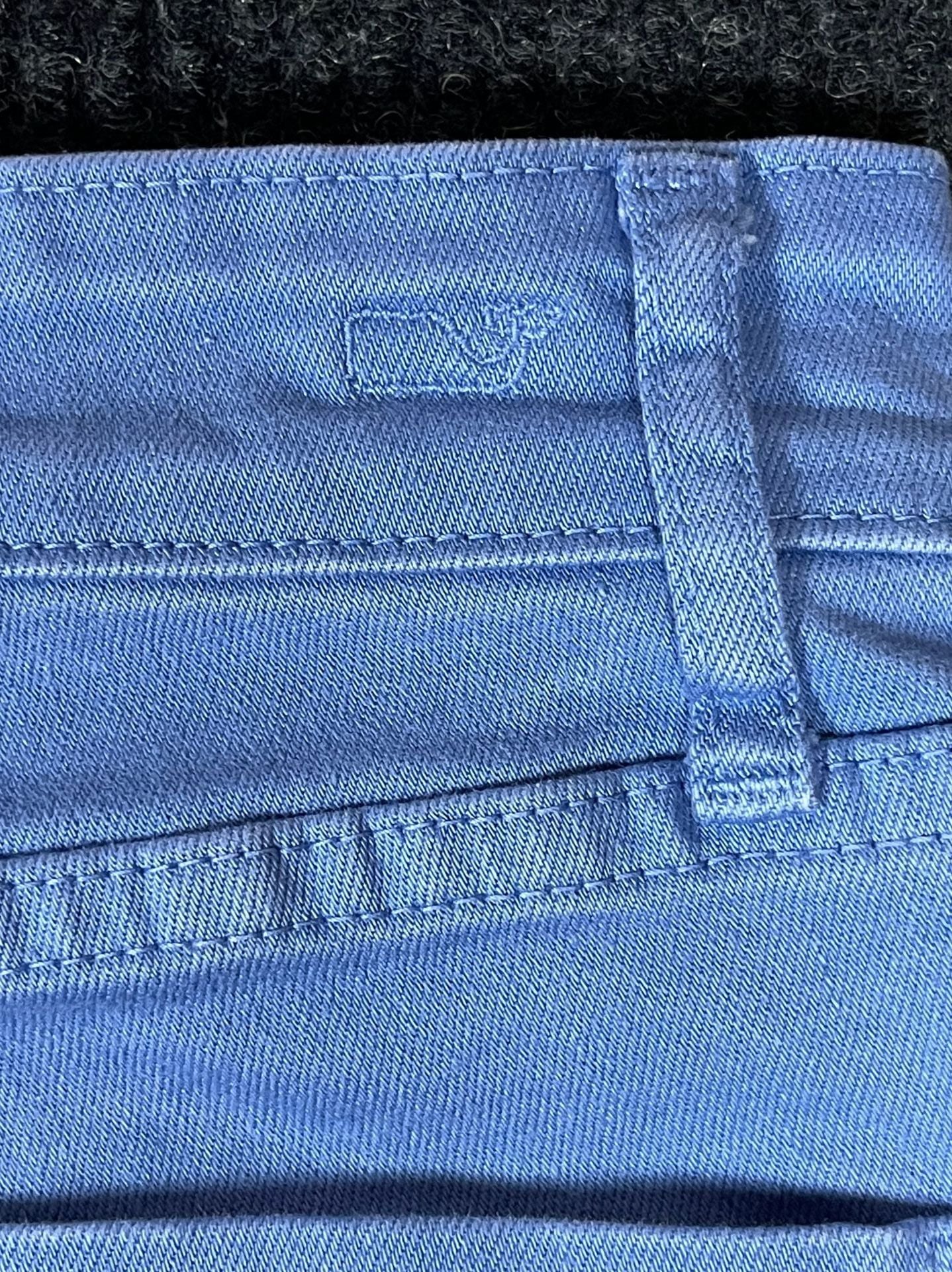 vineyard vines High Rise Straight Crop Size 28 Blue Jeans 10