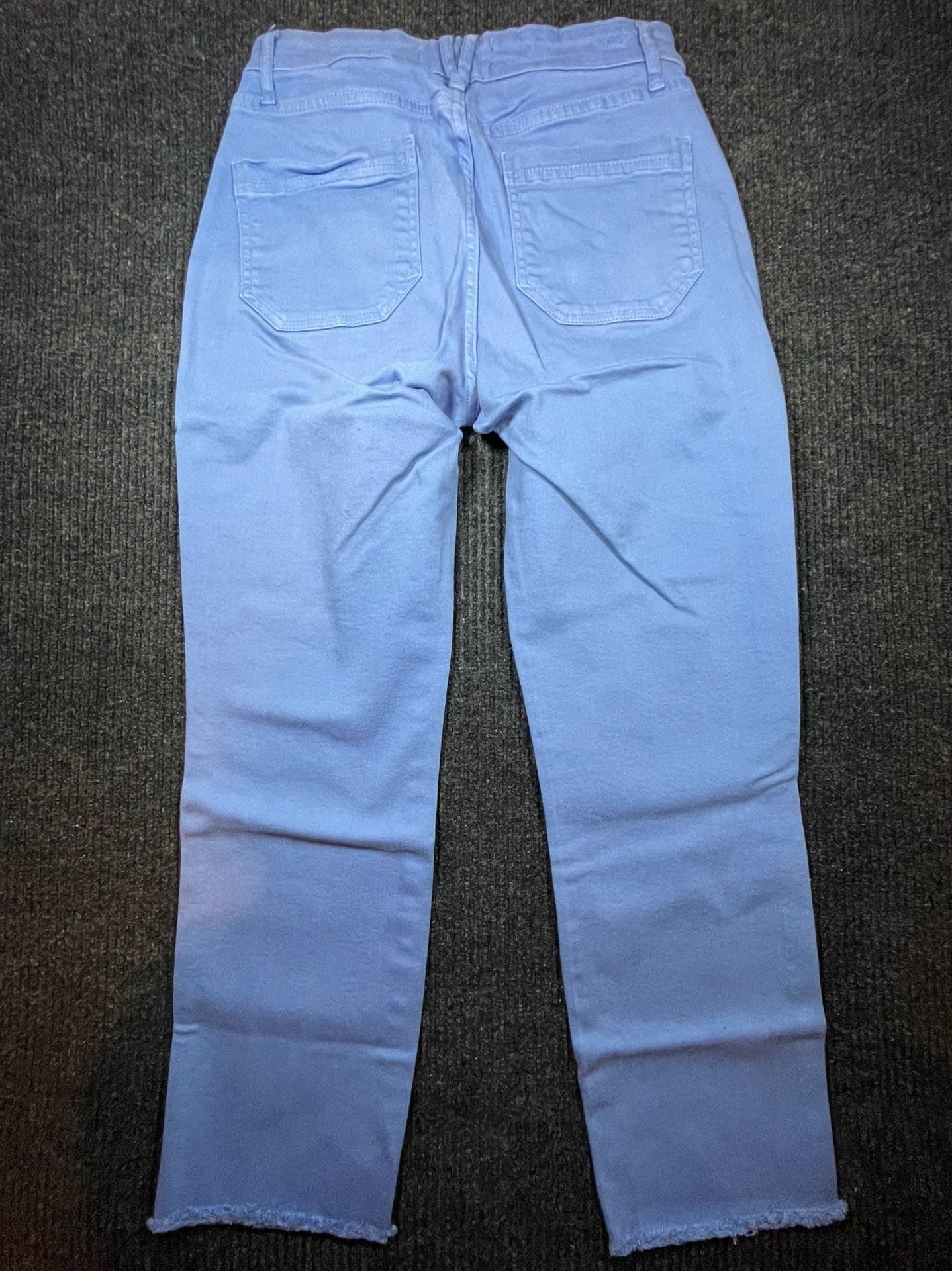 vineyard vines High Rise Straight Crop Size 28 Blue Jeans 8