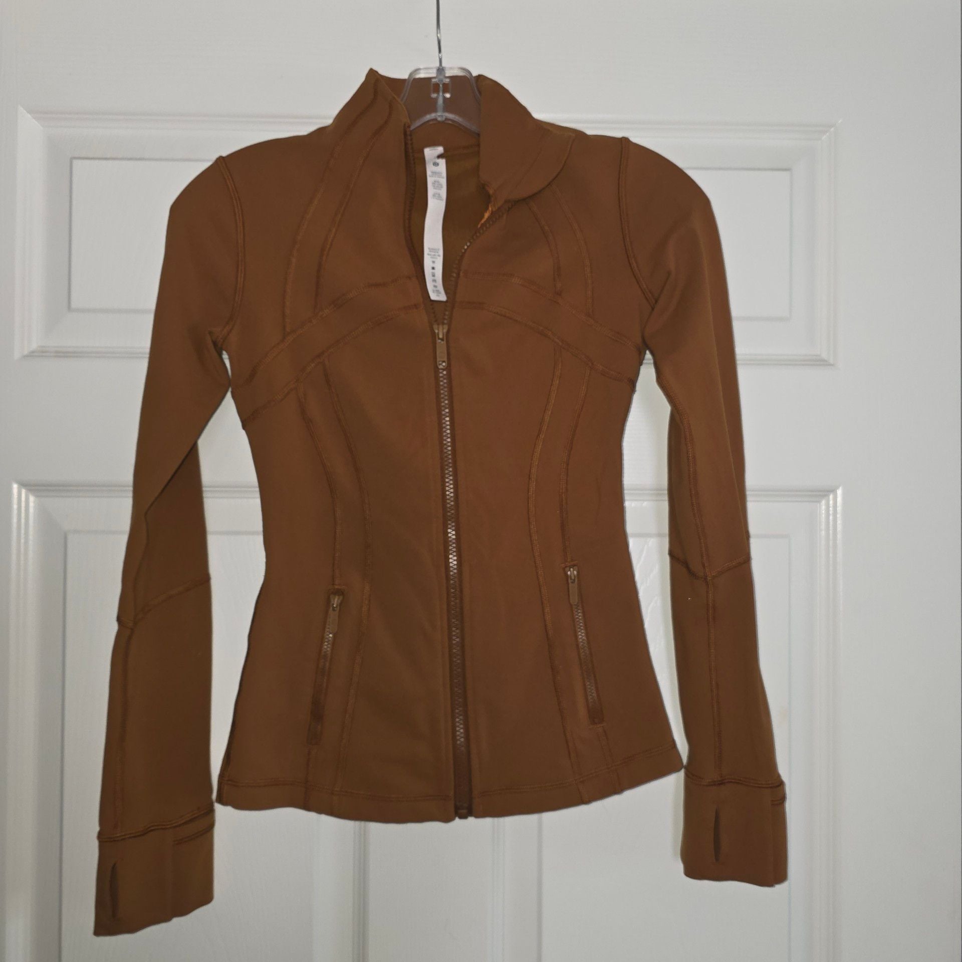 Lululemon Define Jacket Luon - Copper Brown - EUC Size 2 4