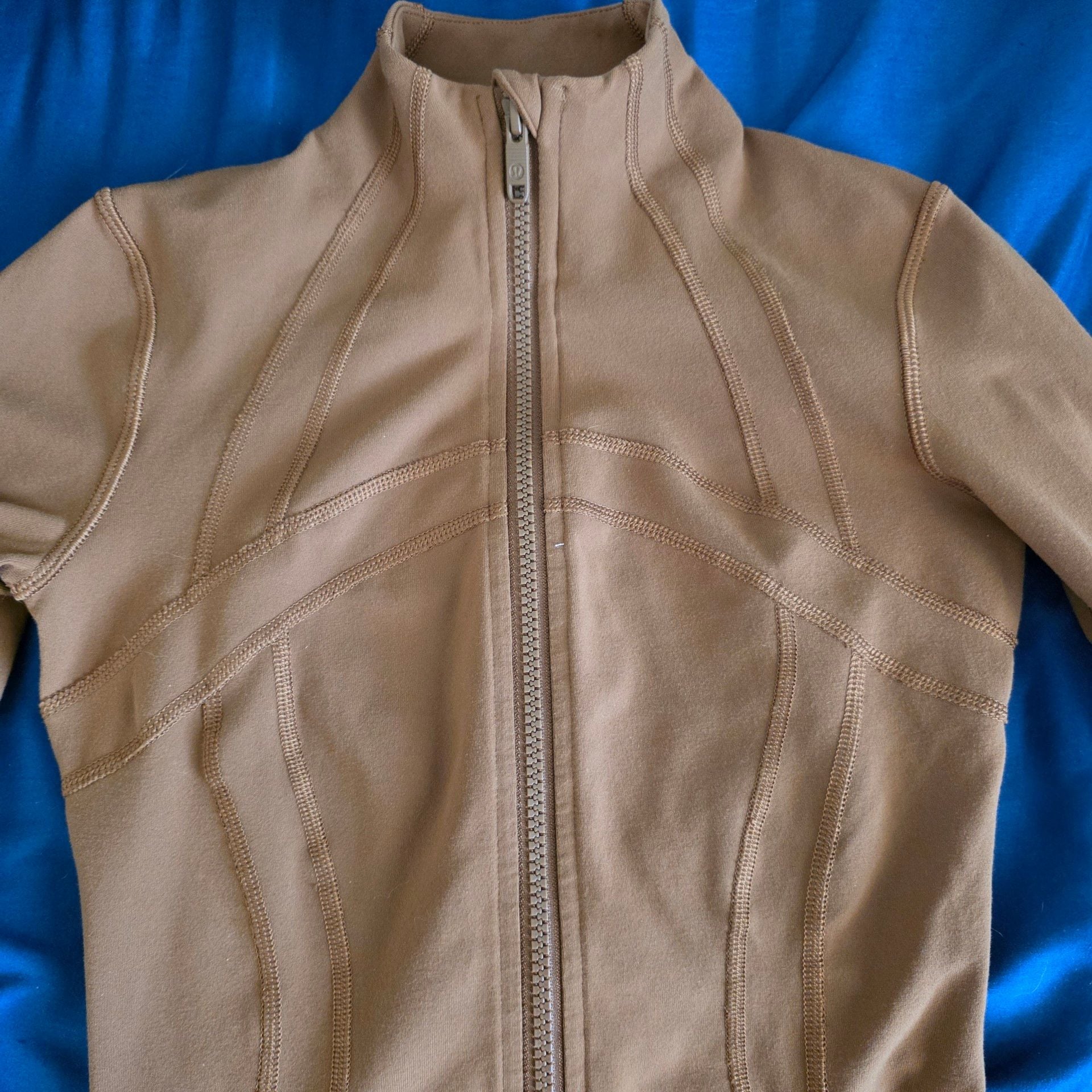 Lululemon Define Jacket Luon - Copper Brown - EUC Size 2 8