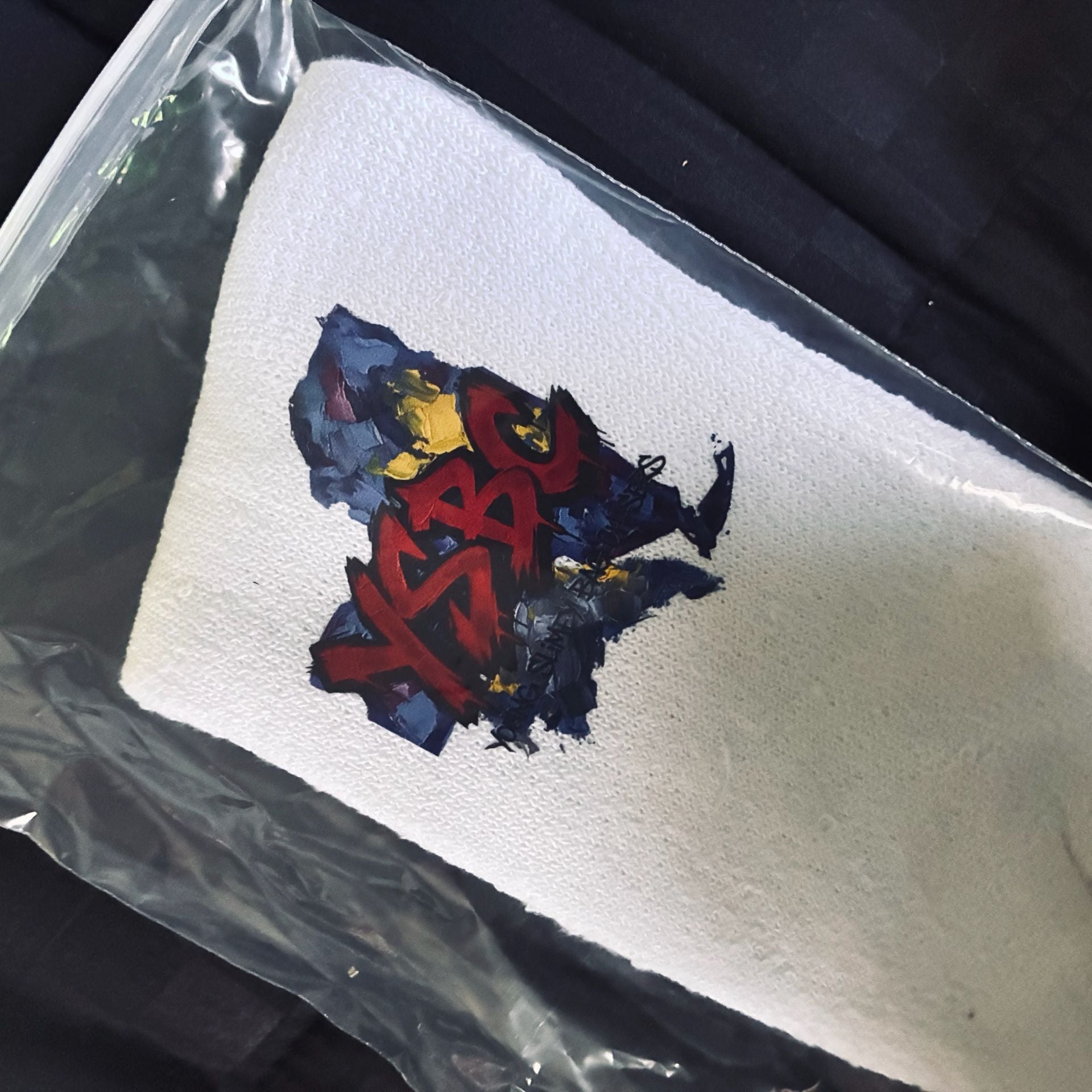 YSBC Graphic Print white Socks 1