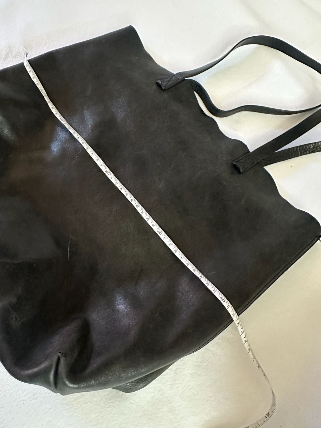 Madewell The Transport Tote Black Leather 5