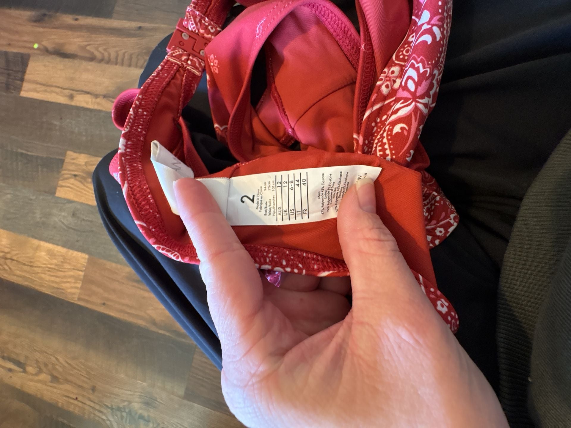 Zimmermann Bandana Paisley Bikini Top Size 6-8 5