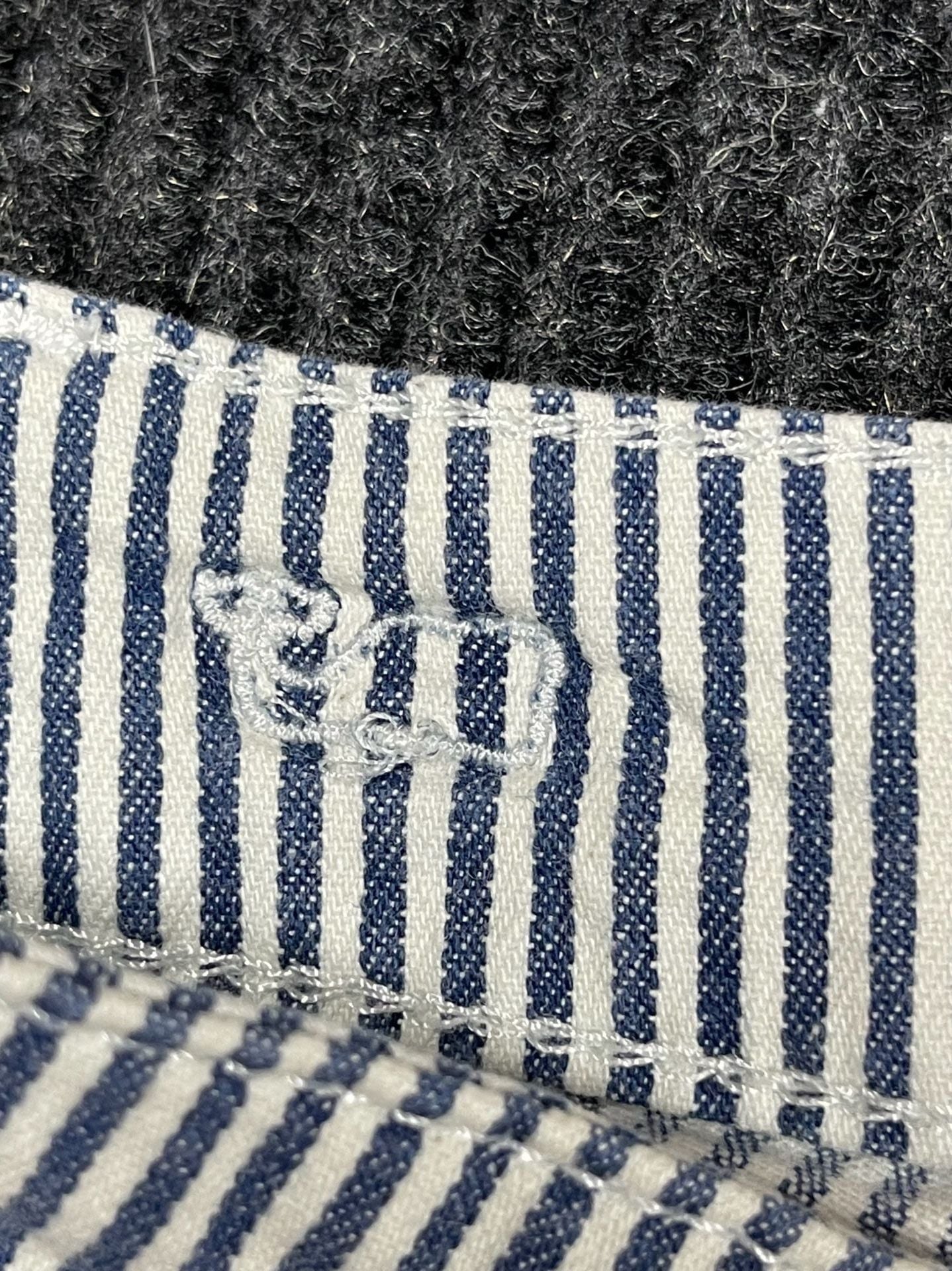 Vineyard Vines High Rise Kick Flare Size 29 Blue White Denim Pants 6
