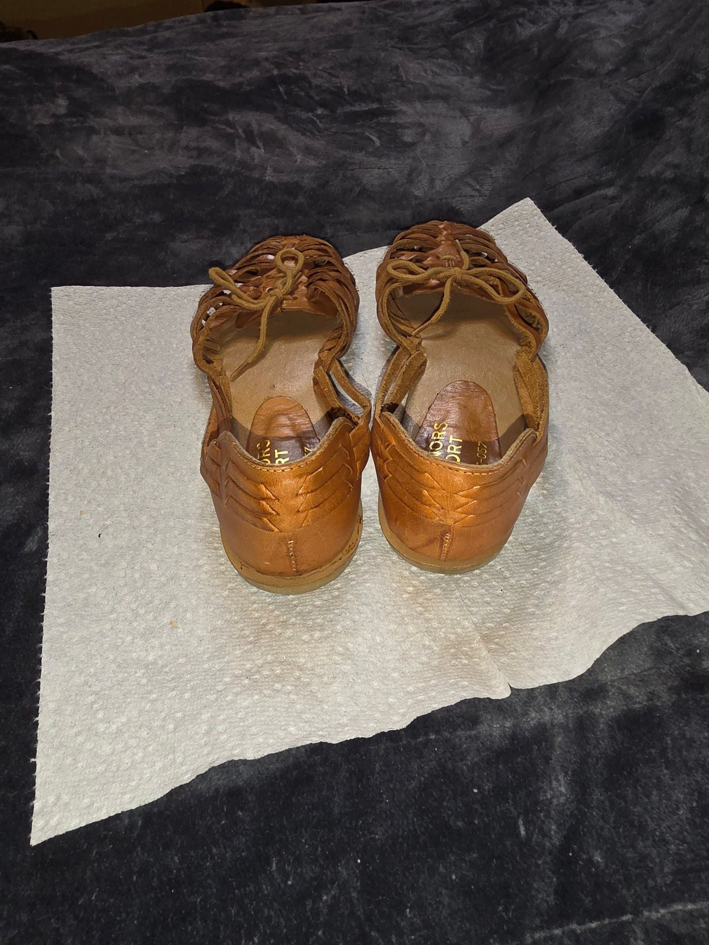 Honors Sport Woven Leather Huarache Sandals Size 6M 4