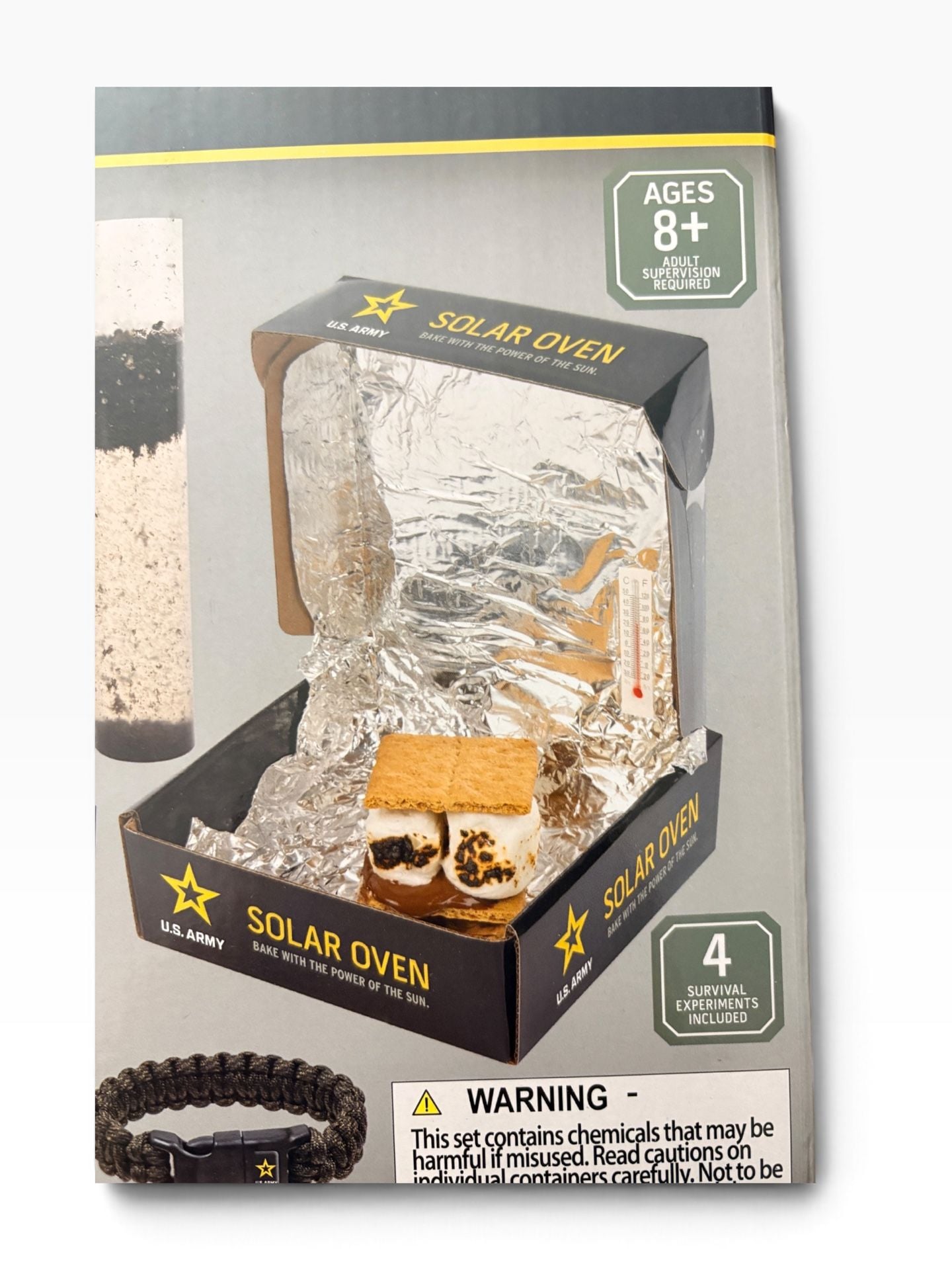 U.S. Army Survival Skills Lab Kit Ages 8+ STEM Experiment Set 10