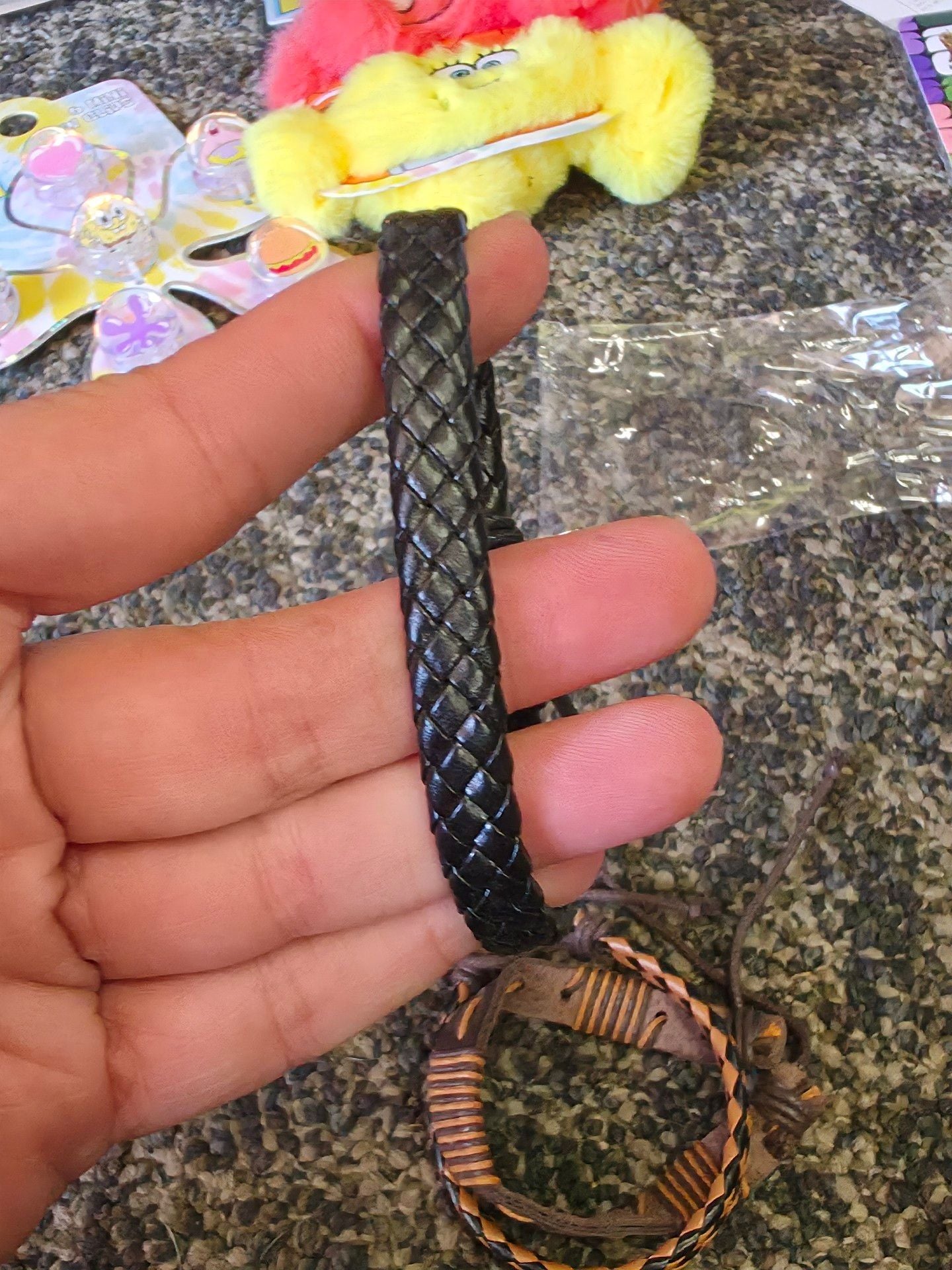Leather Braided Bracelets Set Of Four 2
