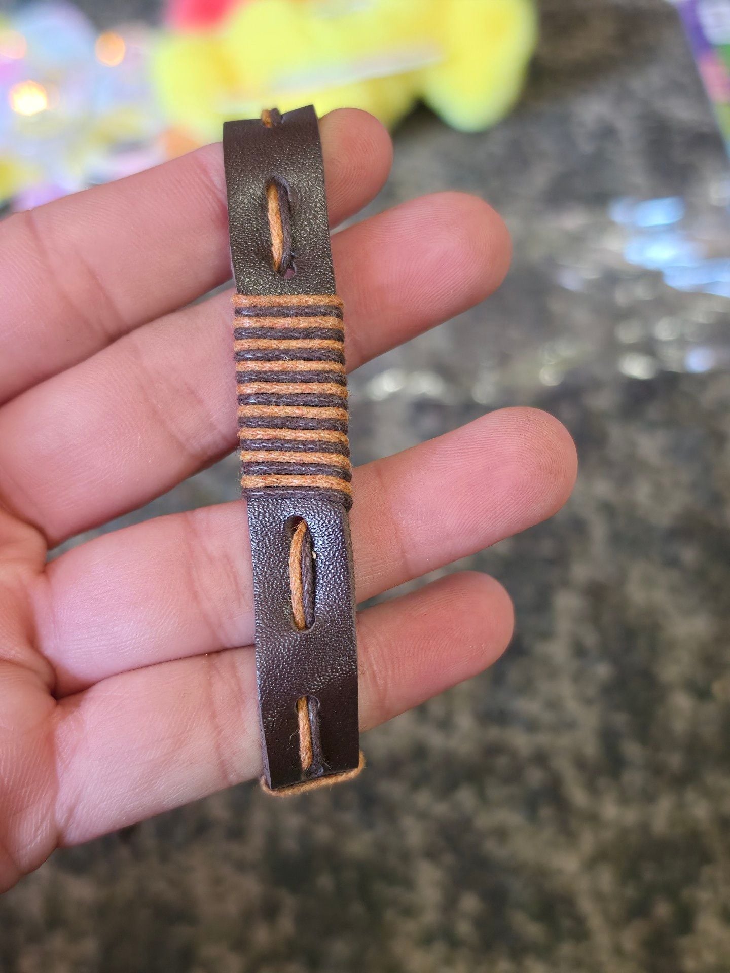 Leather Braided Bracelets Set Of Four 5