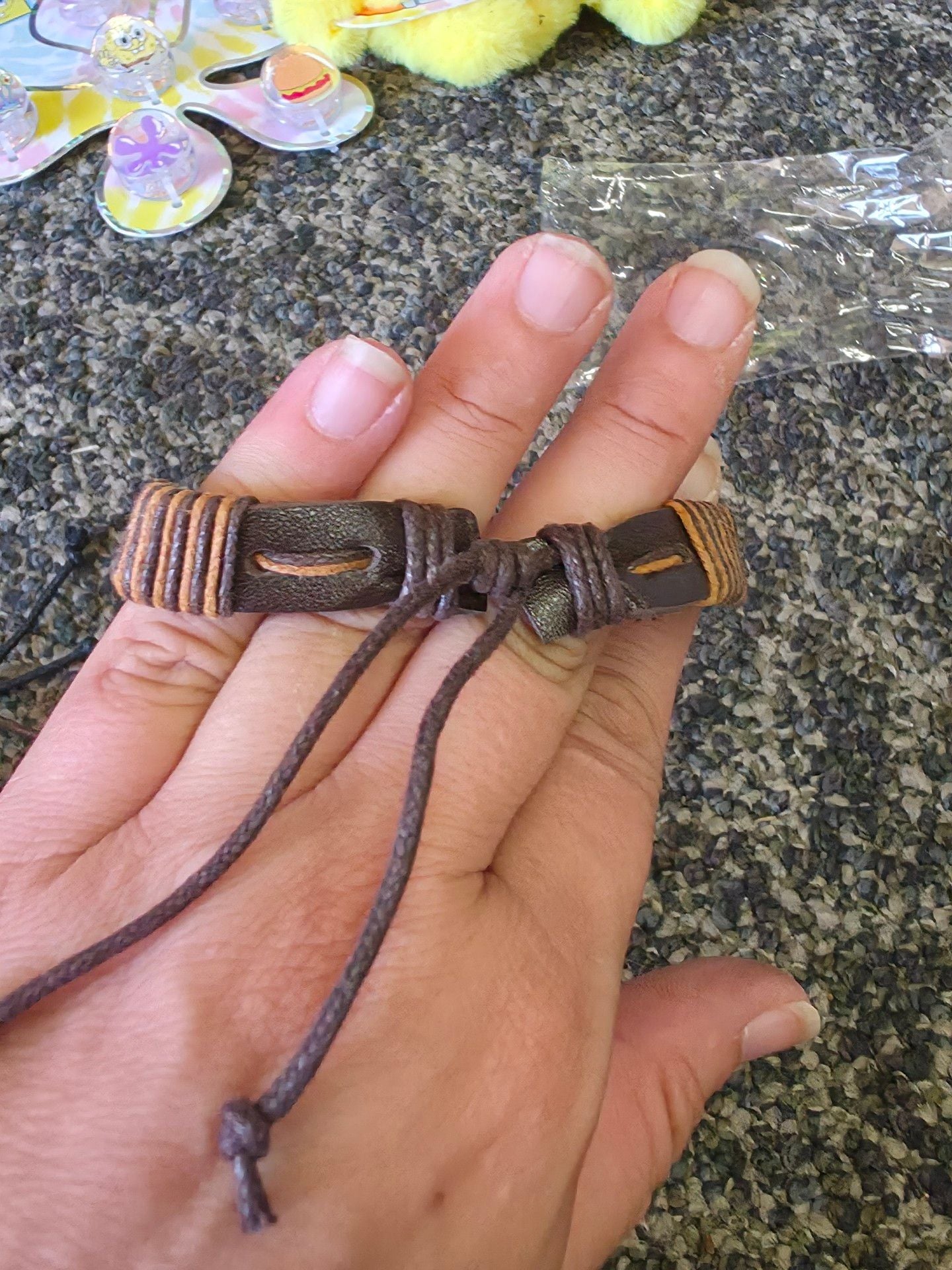 Leather Braided Bracelets Set Of Four 6