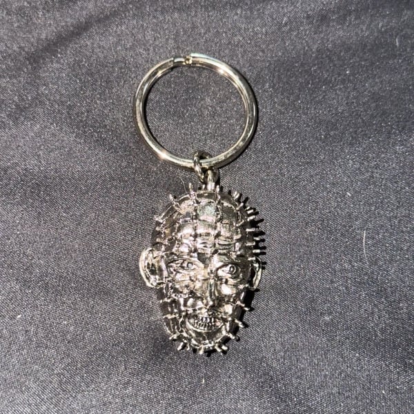 Supreme Hellraiser Pinhead Keychain Silver